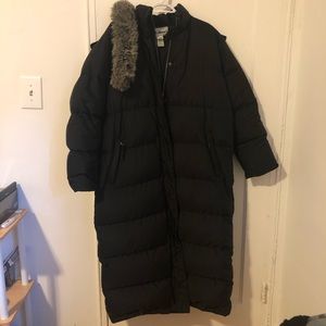 LL Bean Full Length Down Puffer